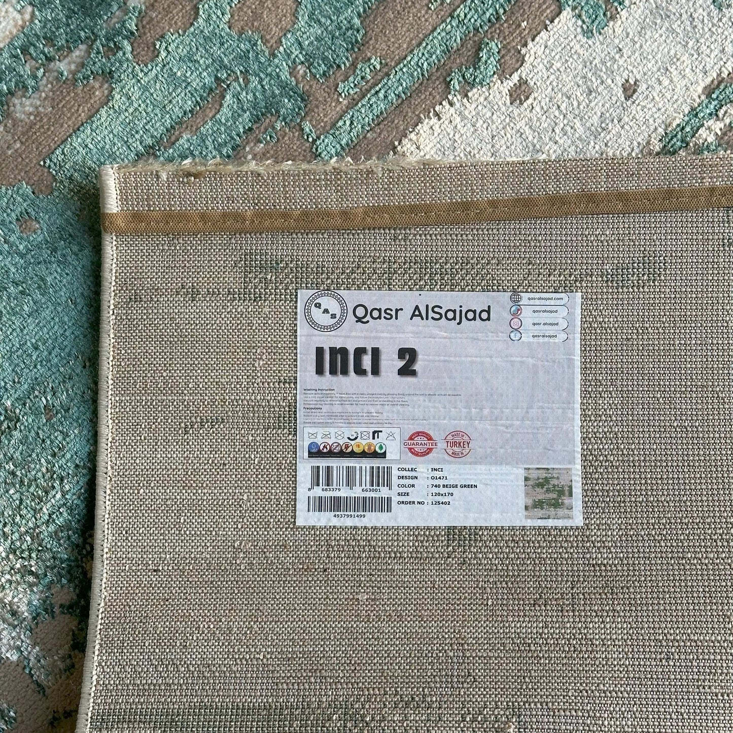 Inci 2, Modern Turkish Carpet