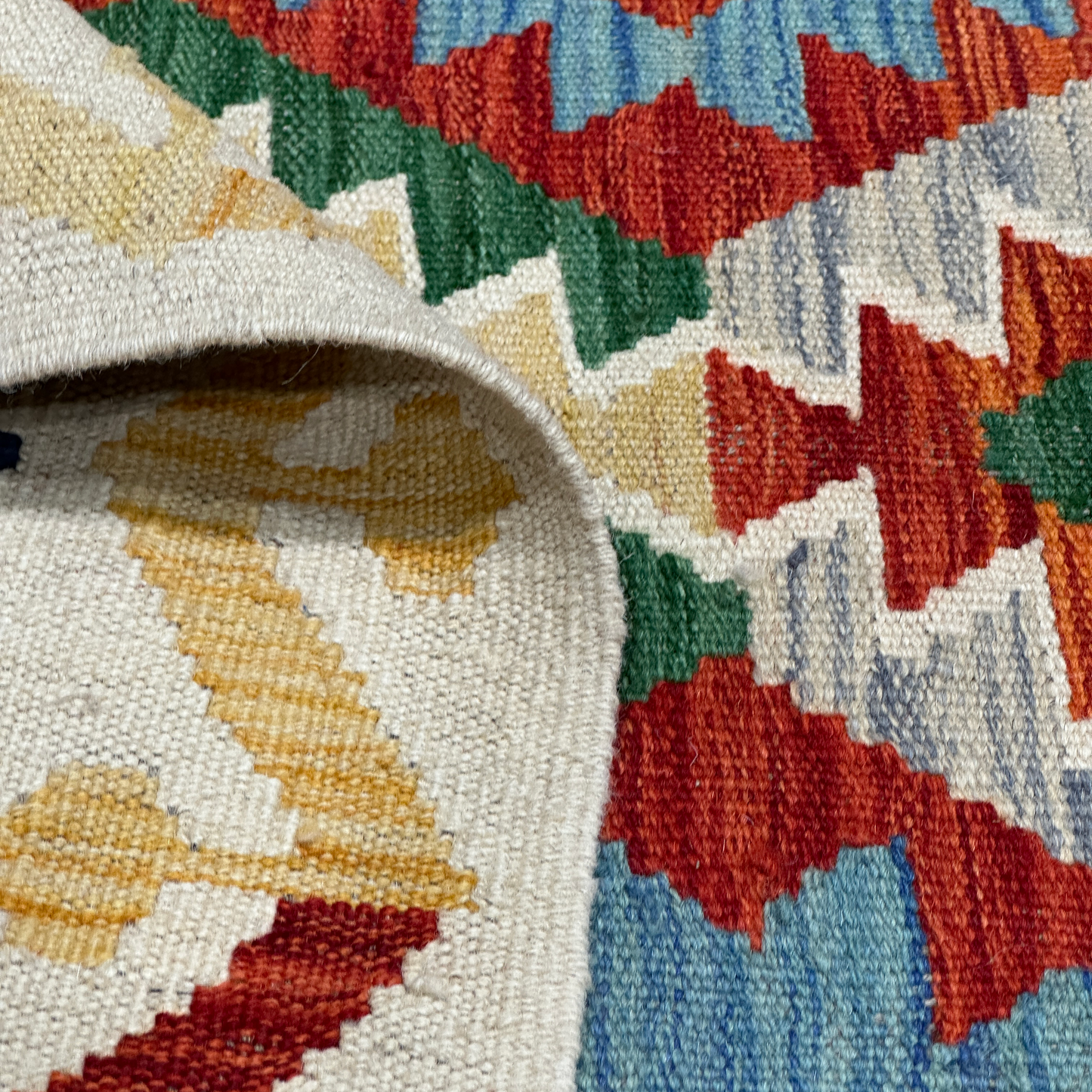 Maimana Kilim - Handmade Afghani Kilim - MG56, 150 x 200 cm