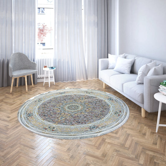 Persian Acrylic Round Carpet, PAC01 - 1200 Reeds