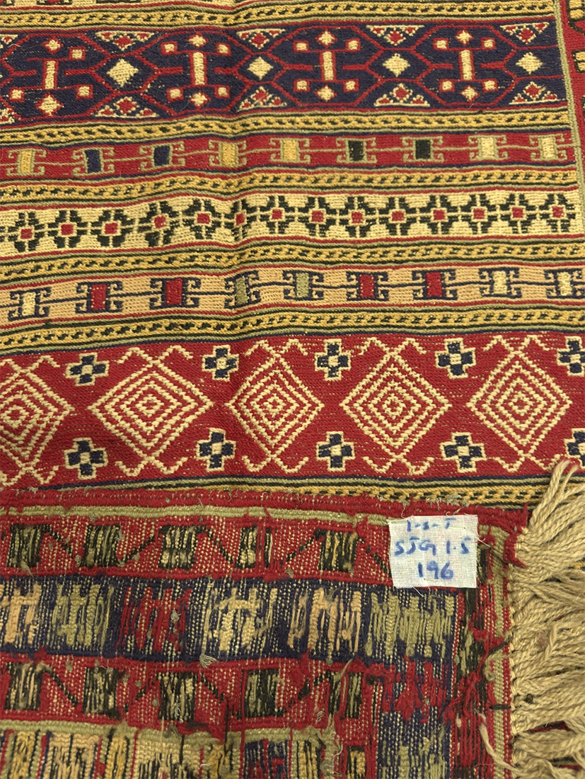 Sirjan Kilim, SJG196, Red - 100 x 150 cm