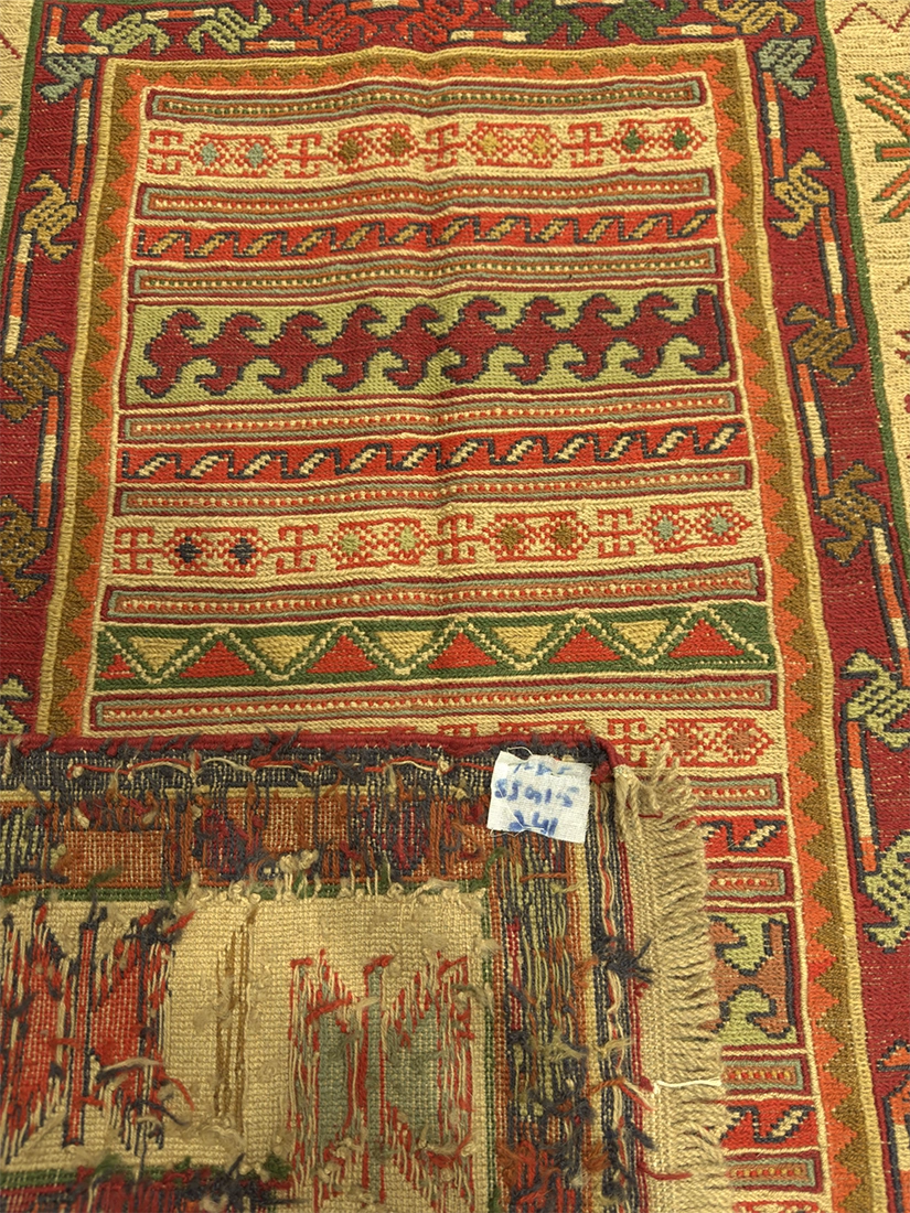 Sirjan Kilim, SJG241, Red - 100 x 150 cm