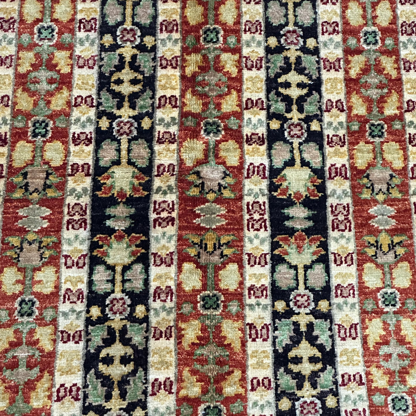 Afghan Shawl Tribal Hand Knotted Carpet, AR136 - 125 x 185 cm