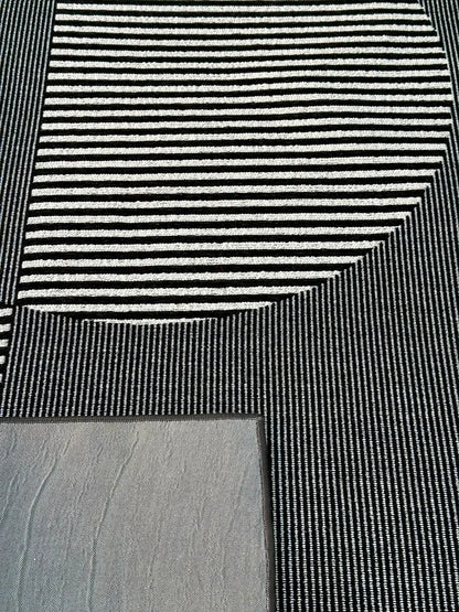 Anti Slip Carpet, AS11 -  Black & White