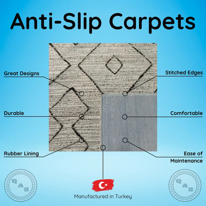 Anti Slip Carpet, AS17 - Beige