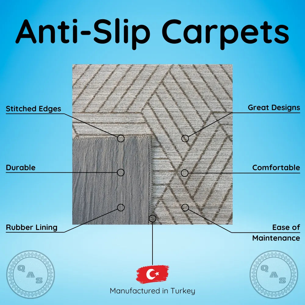 Anti Slip Carpet, AS2 - Beige