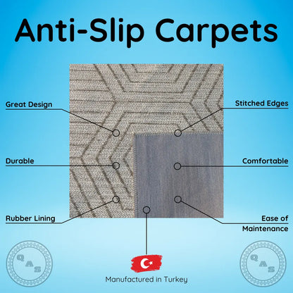 Anti Slip Carpet, AS3 - Beige