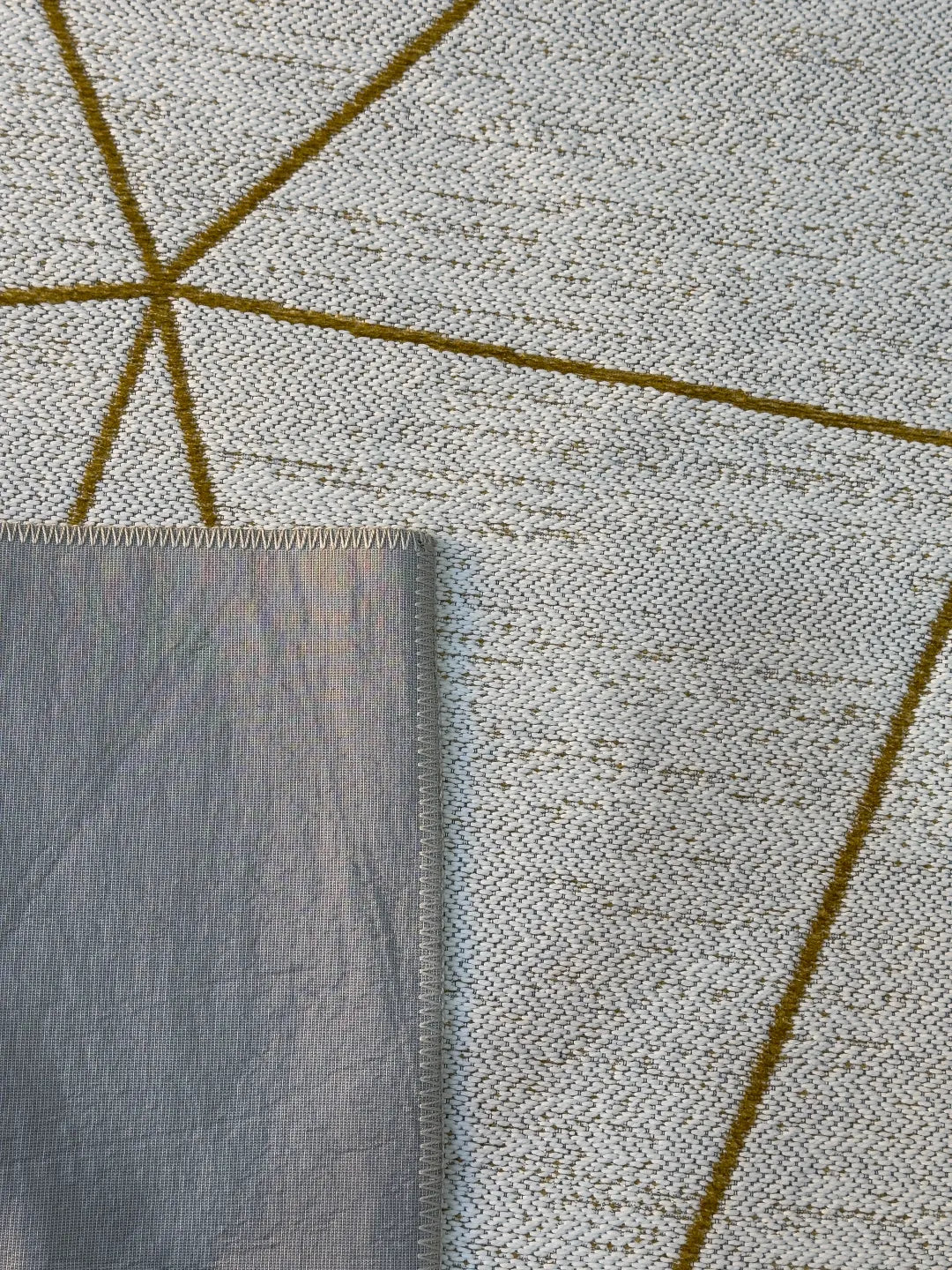 Anti Slip Carpet, AS6 -  Cream & Gold