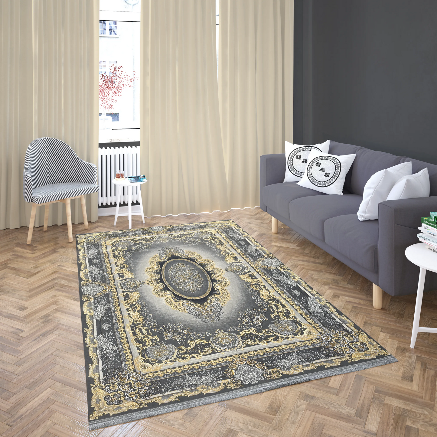 Persian Polypropylene Carpet, PP03 - 700 Reeds