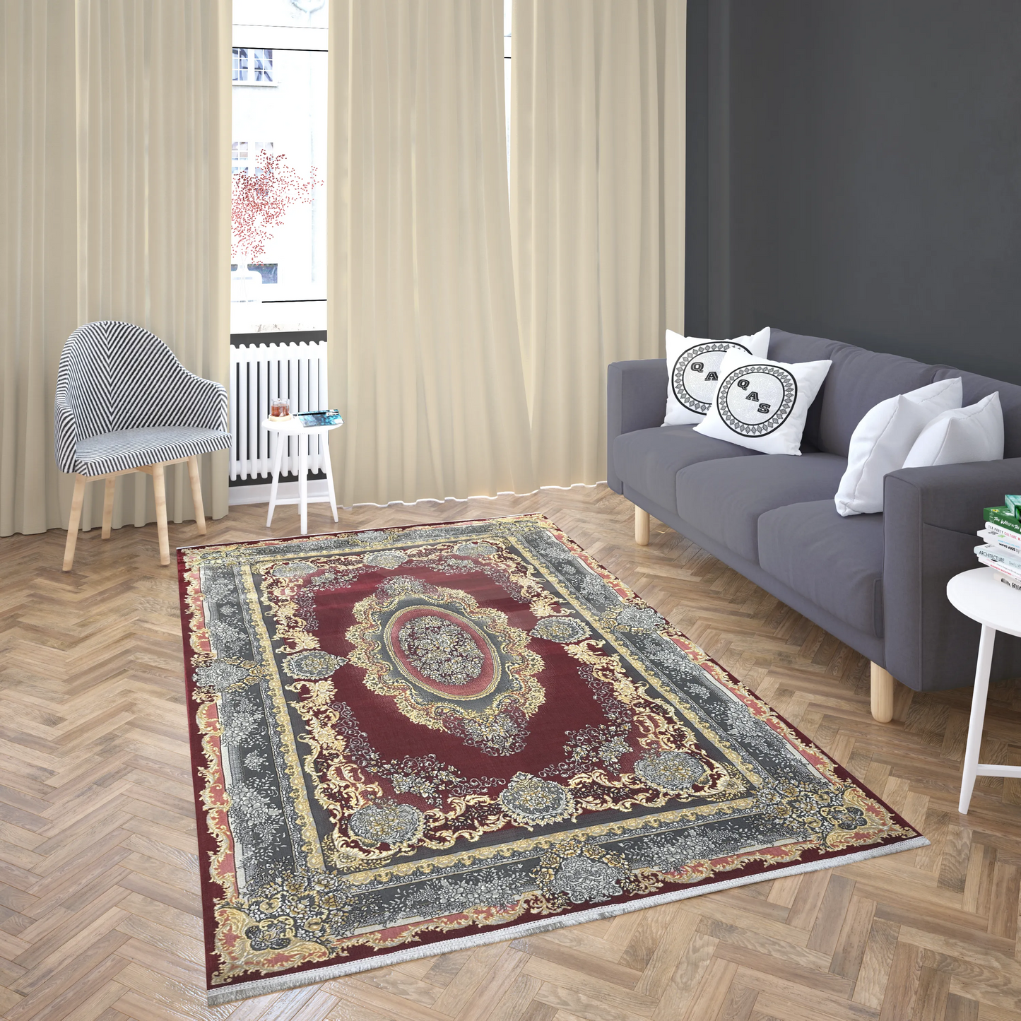 Persian Polypropylene Carpet, PP03 - 700 Reeds