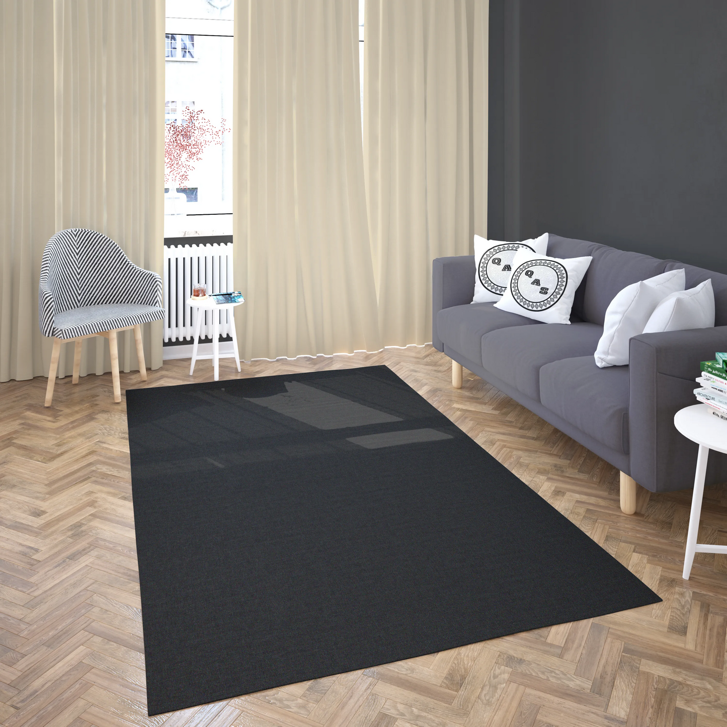 Faux Rabbit Fur Rug