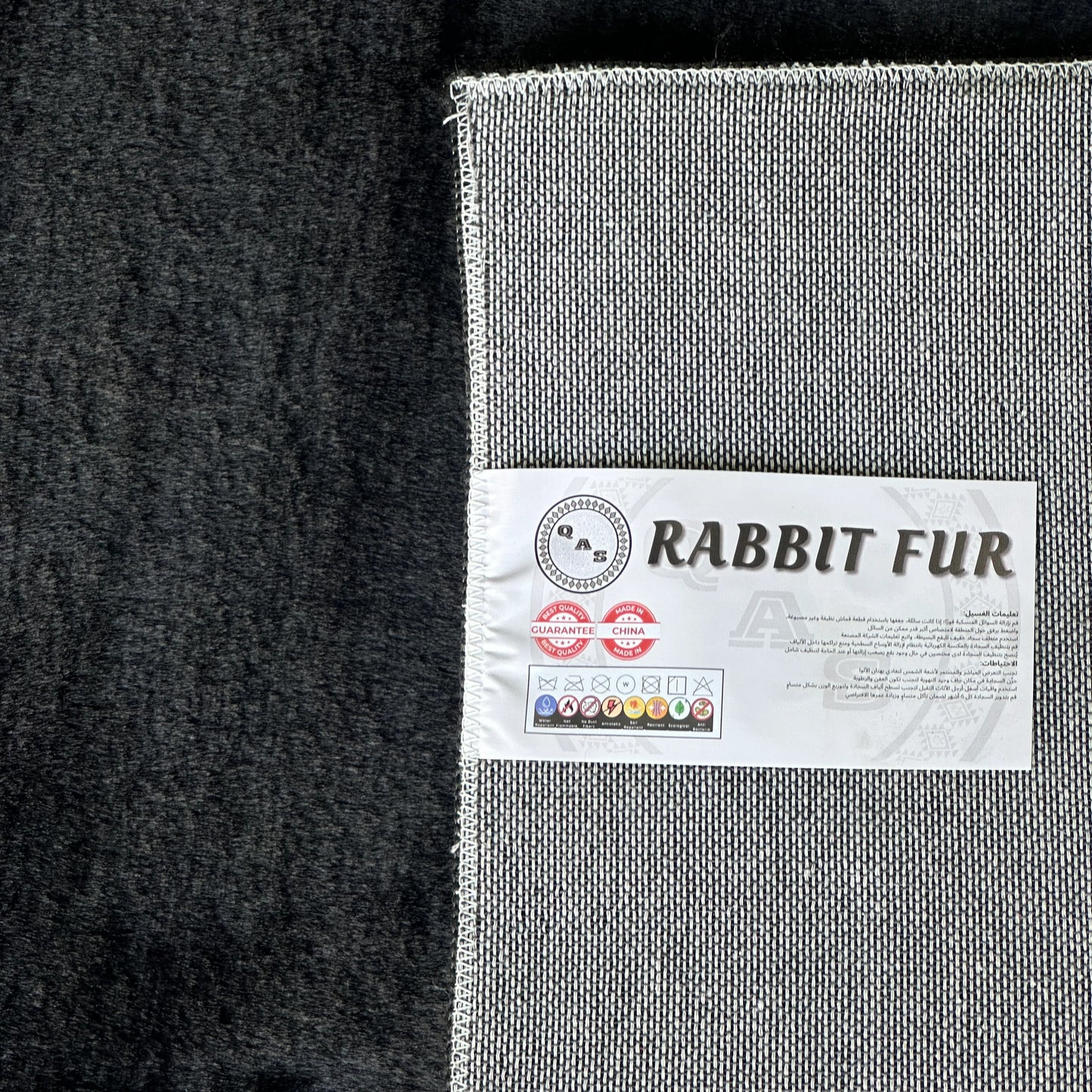 Faux Rabbit Fur Rug