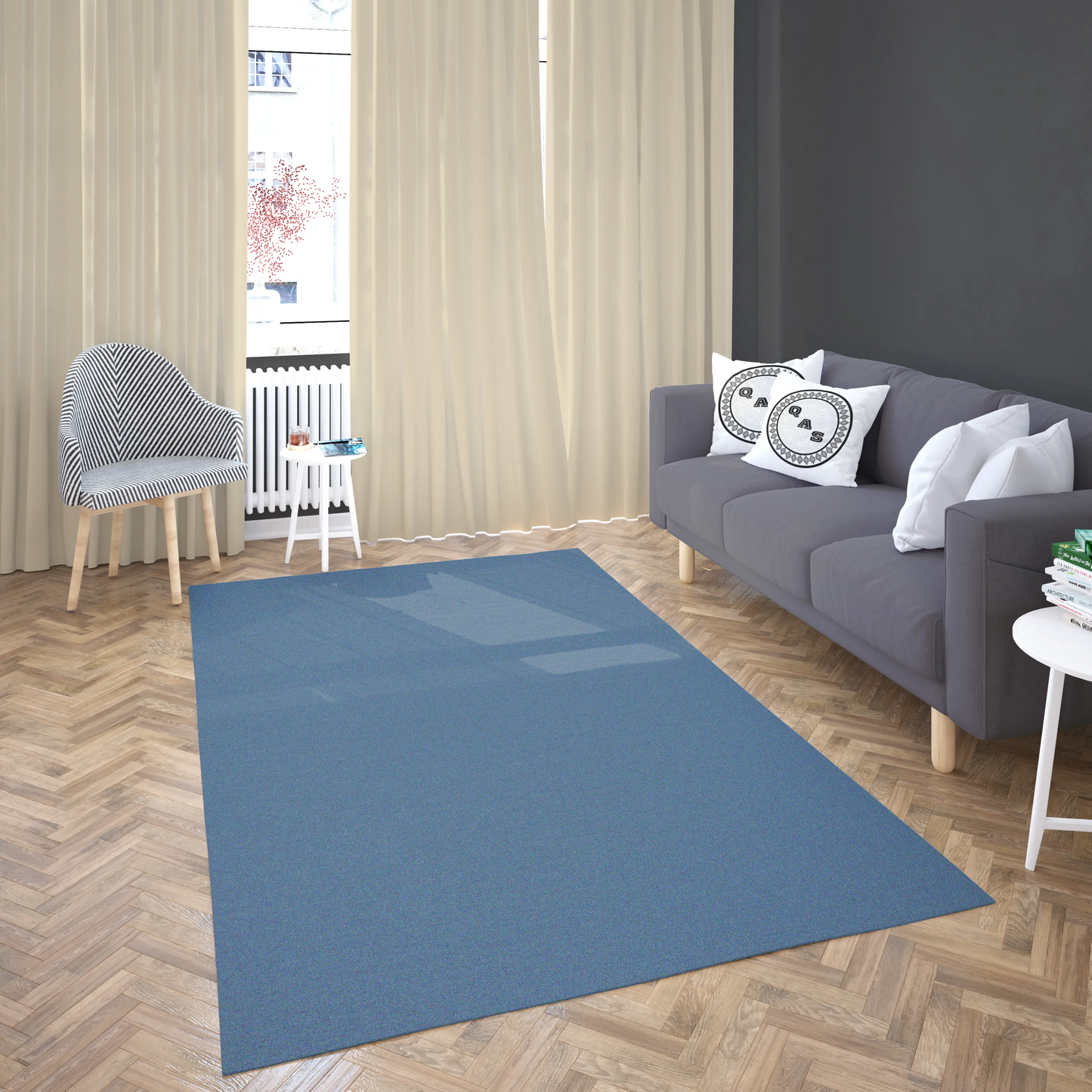 Faux Rabbit Fur Rug