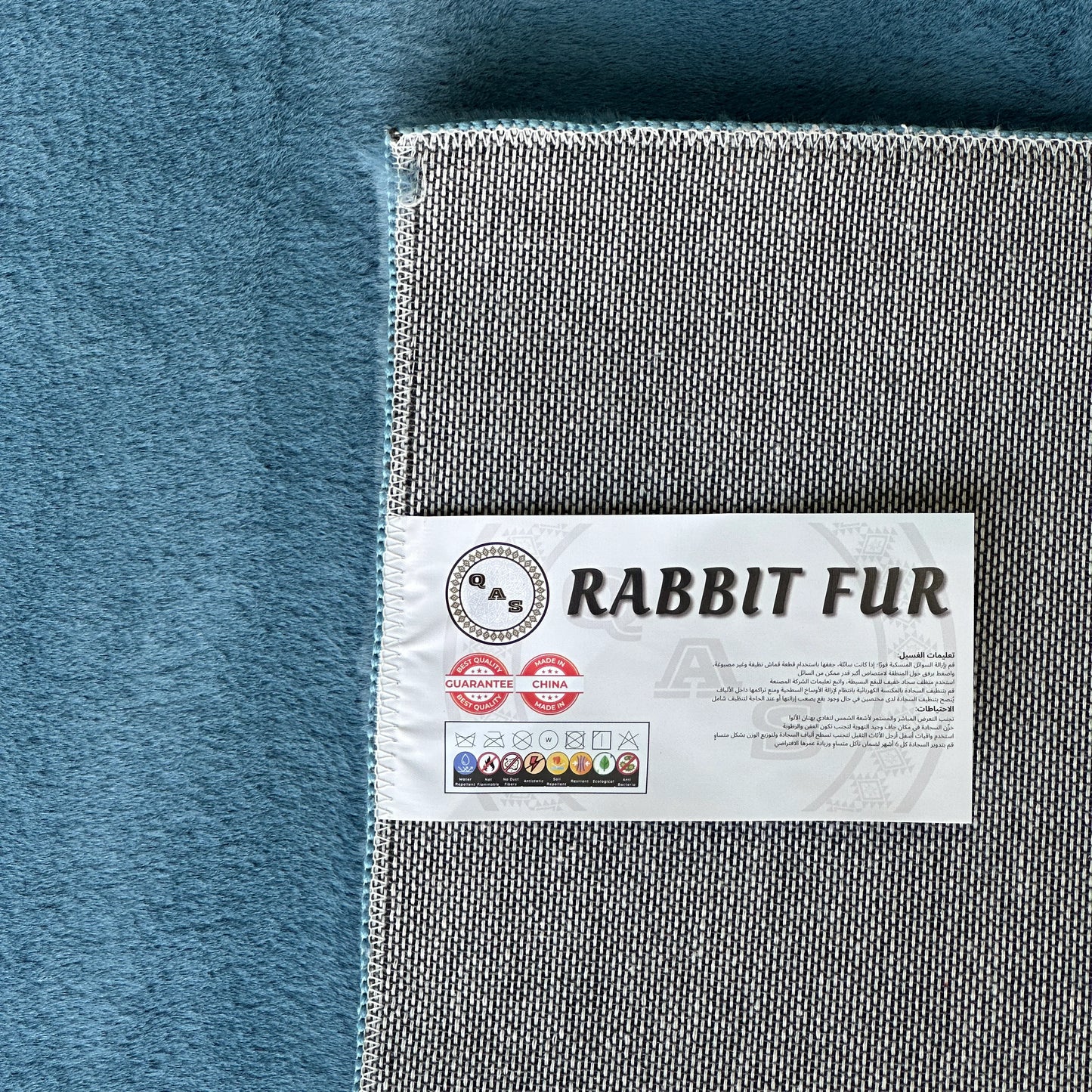 Faux Rabbit Fur Rug