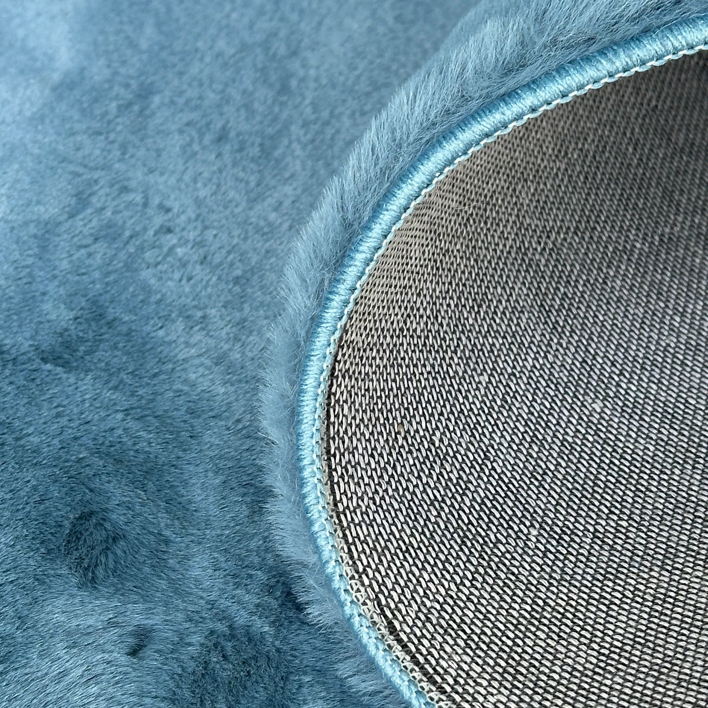 Faux Rabbit Fur Rug