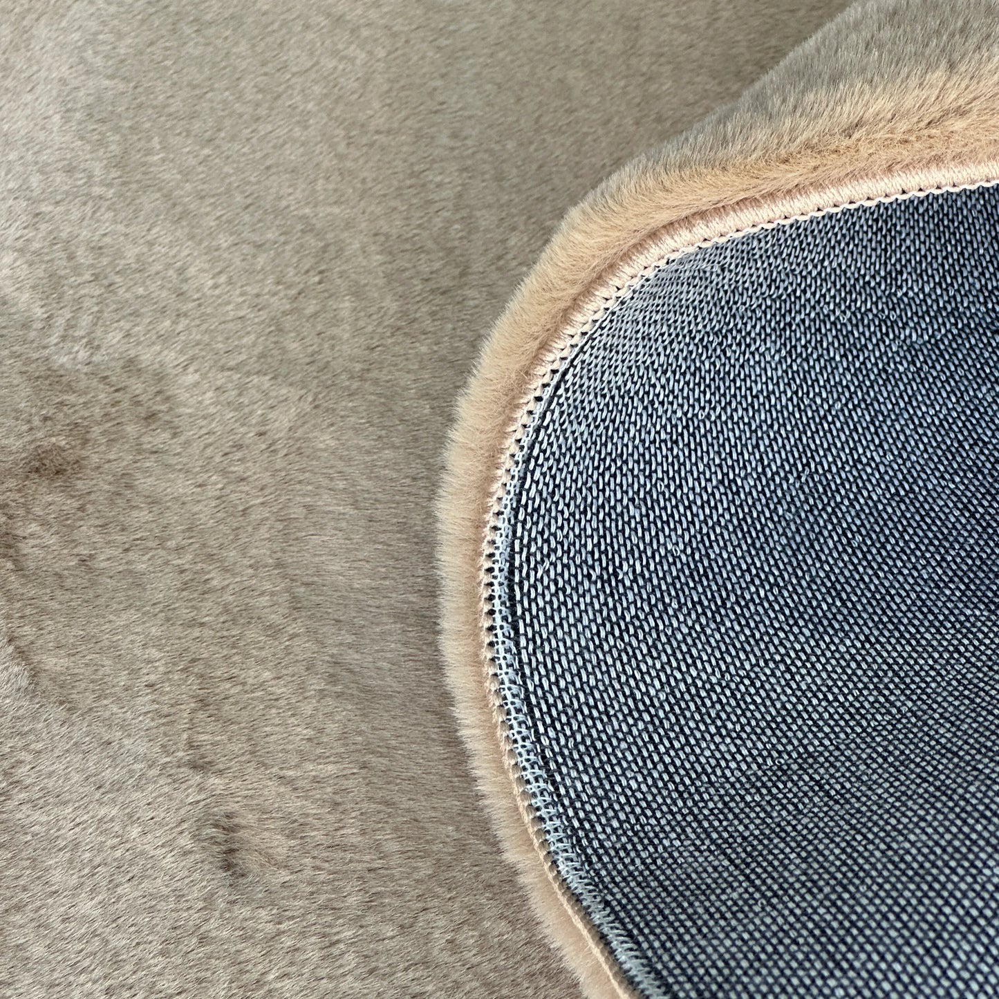 Faux Rabbit Fur Rug