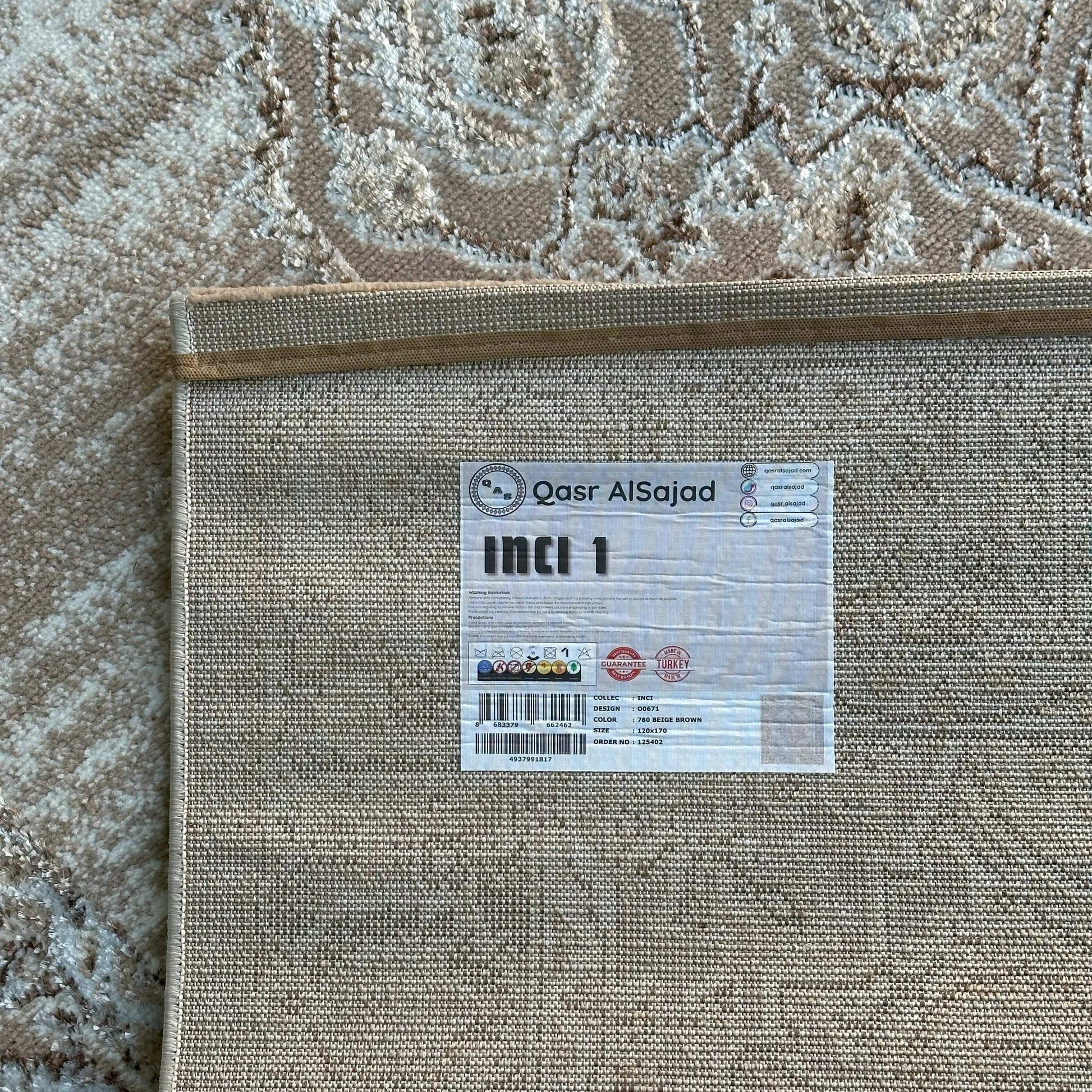 Inci 1, Classic Turkish Carpet
