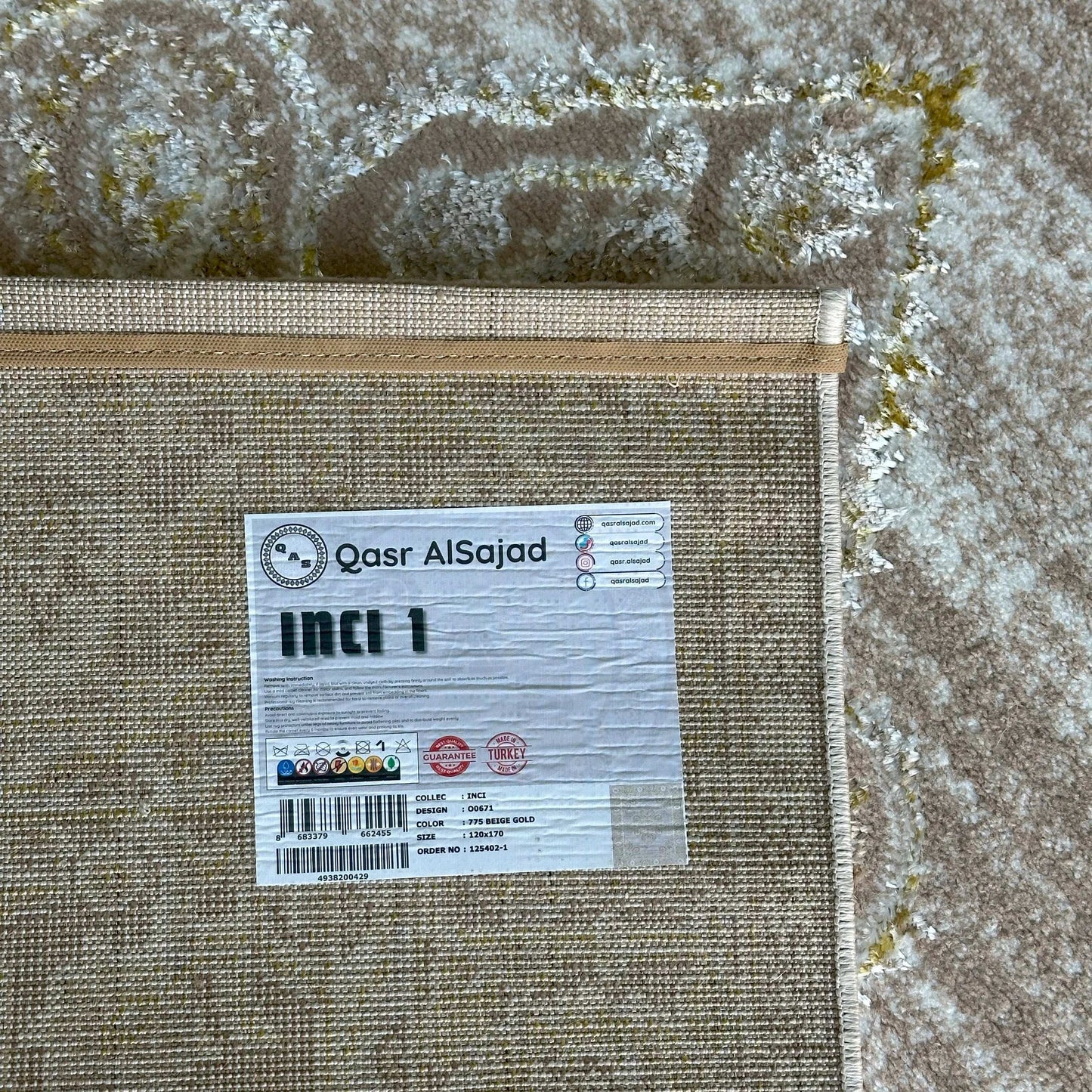 Inci 1, Classic Turkish Carpet