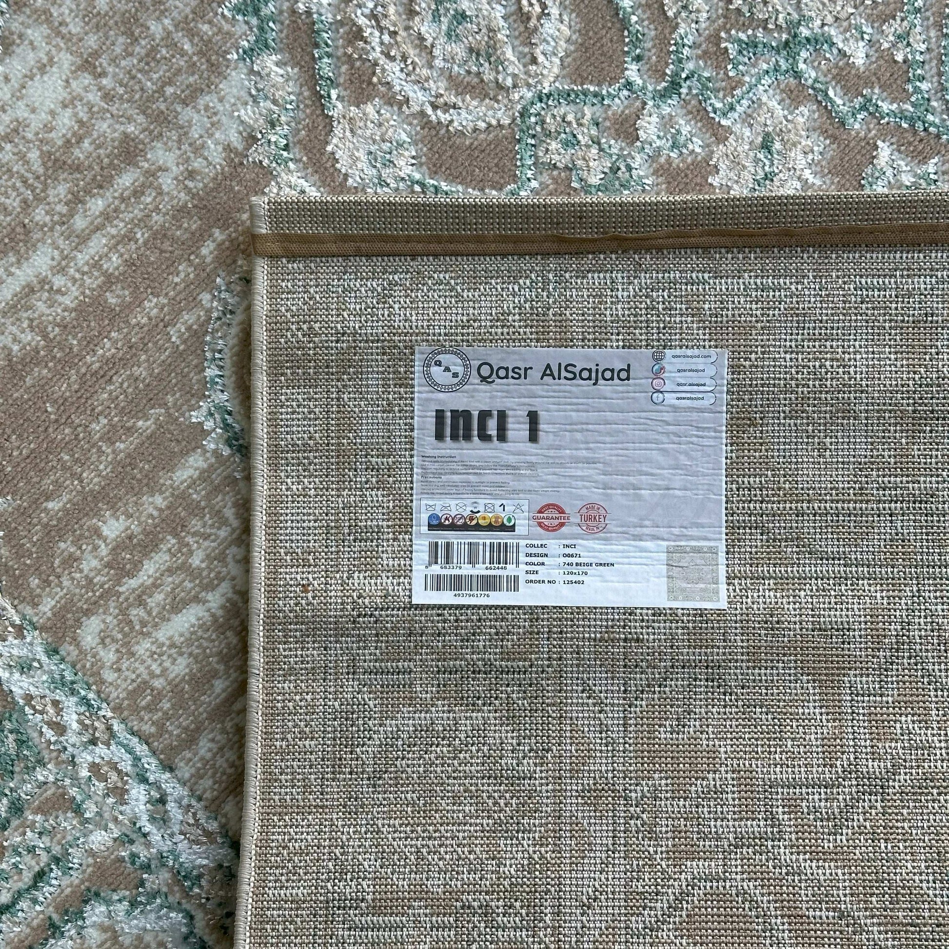 Inci 1, Classic Turkish Carpet