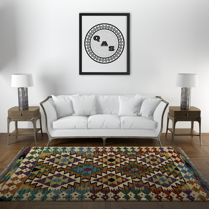 Maimana Kilim - Handmade Afghani Kilim - MG113, 80 x 120 cm