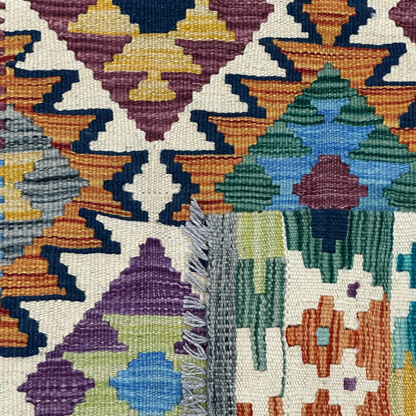 Maimana Kilim - Handmade Afghani Kilim - MG113, 80 x 120 cm