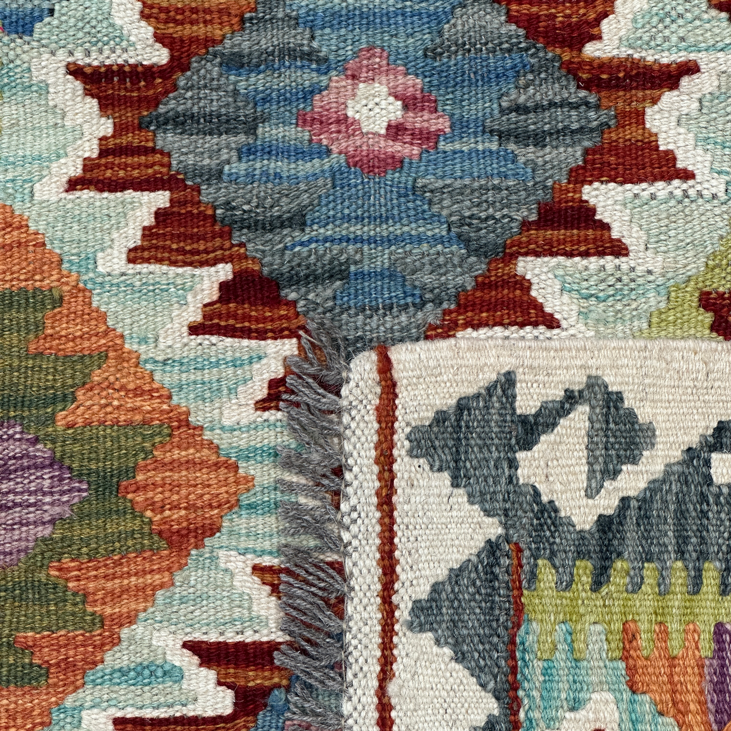 Maimana Kilim - Handmade Afghani Kilim - MG115, 80 x 120 cm