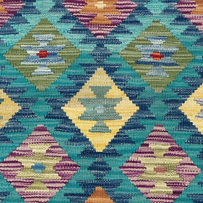 Maimana Kilim - Handmade Afghani Kilim - MG119, 80 x 120 cm