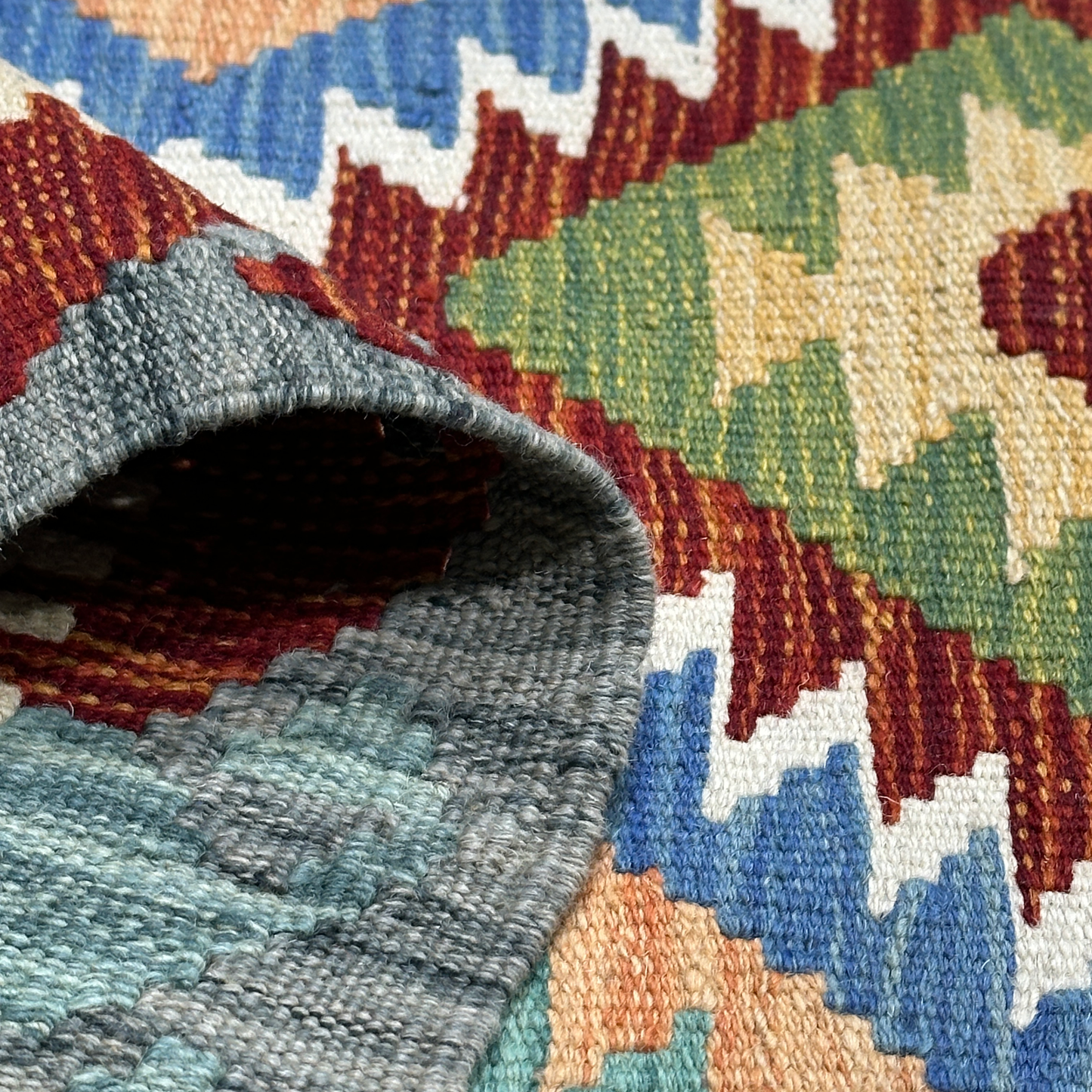 Maimana Kilim - Handmade Afghani Kilim - MG123, 80 x 120 cm