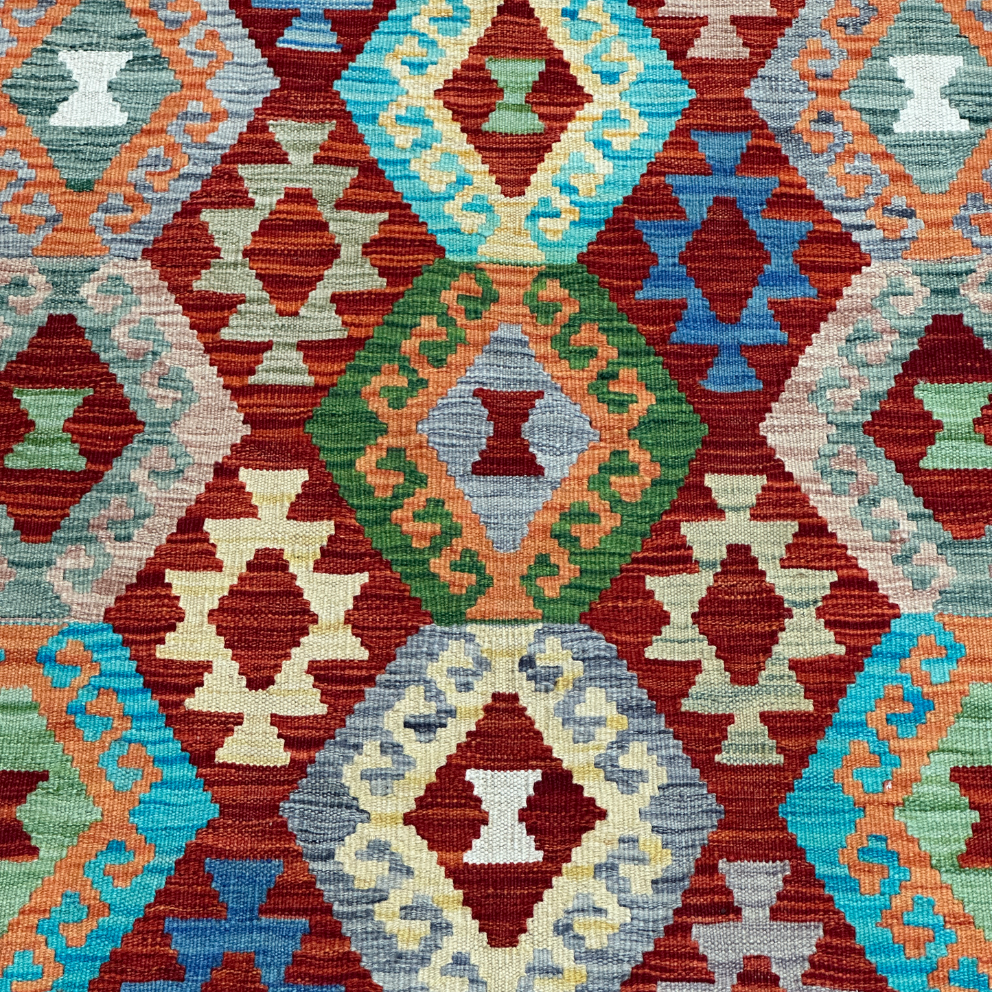 Maimana Kilim - Handmade Afghani Kilim - MG47, 150 x 200 cm