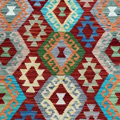Maimana Kilim - Handmade Afghani Kilim - MG47, 150 x 200 cm