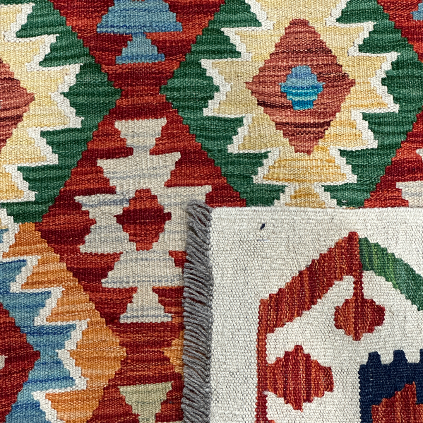 Maimana Kilim - Handmade Afghani Kilim - MG56, 150 x 200 cm