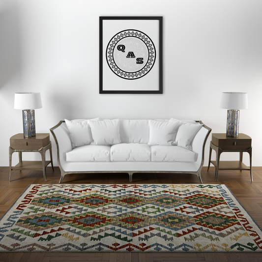 Maimana Kilim - Handmade Afghani Kilim - MG58, 100 x 150 cm