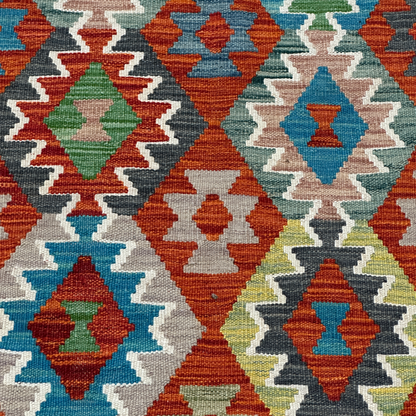 Maimana Kilim - Handmade Afghani Kilim - MG63, 100 x 150 cm