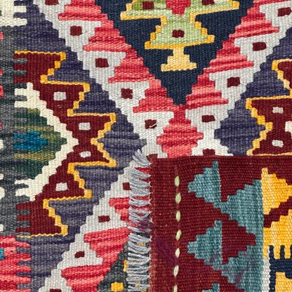 Maimana Kilim - Handmade Afghani Kilim - MG78, 100 x 150 cm