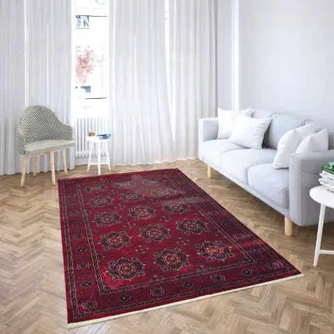 Classic Turkish Carpet, Afghan Design 1