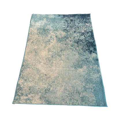 Modern Design Carpet, TE0010, Blue - 120 x 170 cm