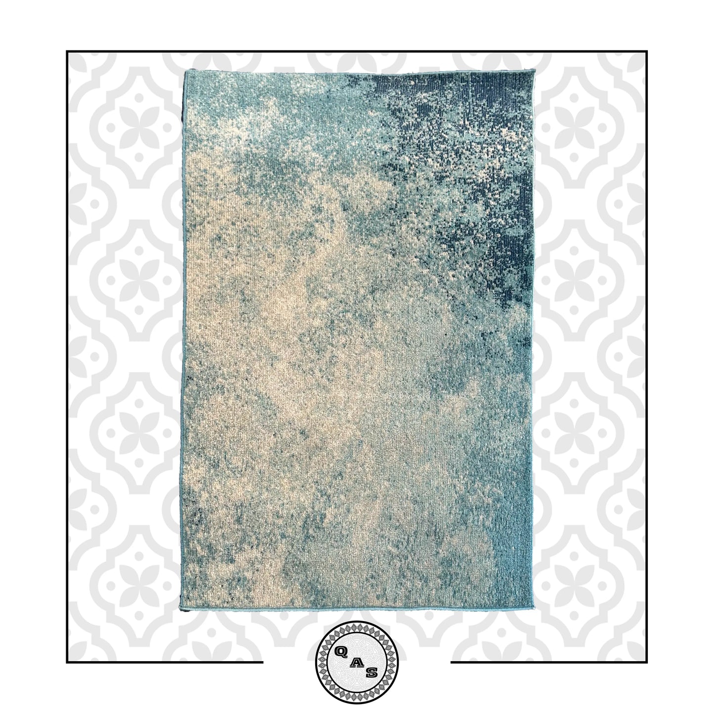 Modern Design Carpet, TE0010, Blue - 120 x 170 cm