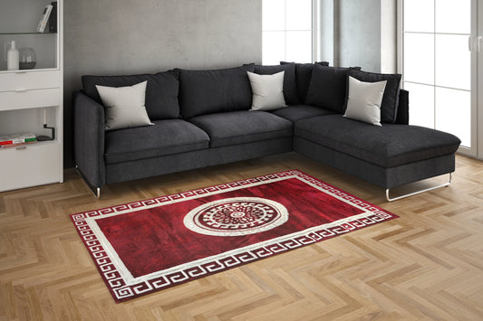 Designer Carpet, TE0014 - Red