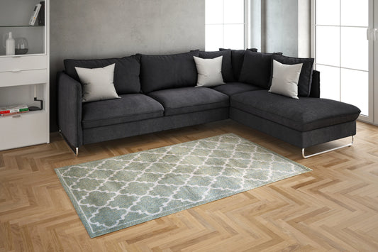 Classic Design Carpet, TE0018, Green