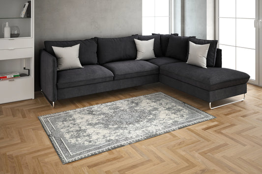 Classic Turkish Carpet, TE0023 - Grey