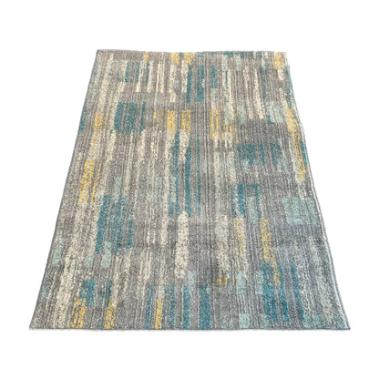 Abstract Design Carpet, TE0008, Multicolored - 120 x 170 cm