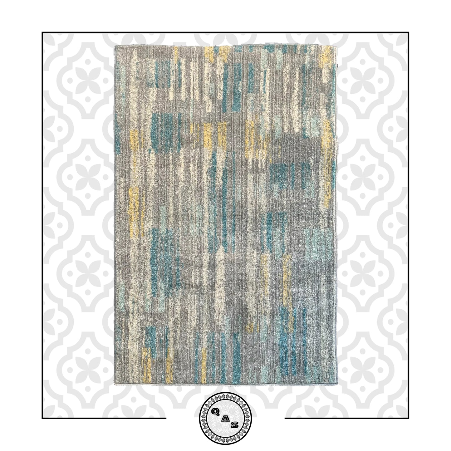 Abstract Design Carpet, TE0008, Multicolored - 120 x 170 cm