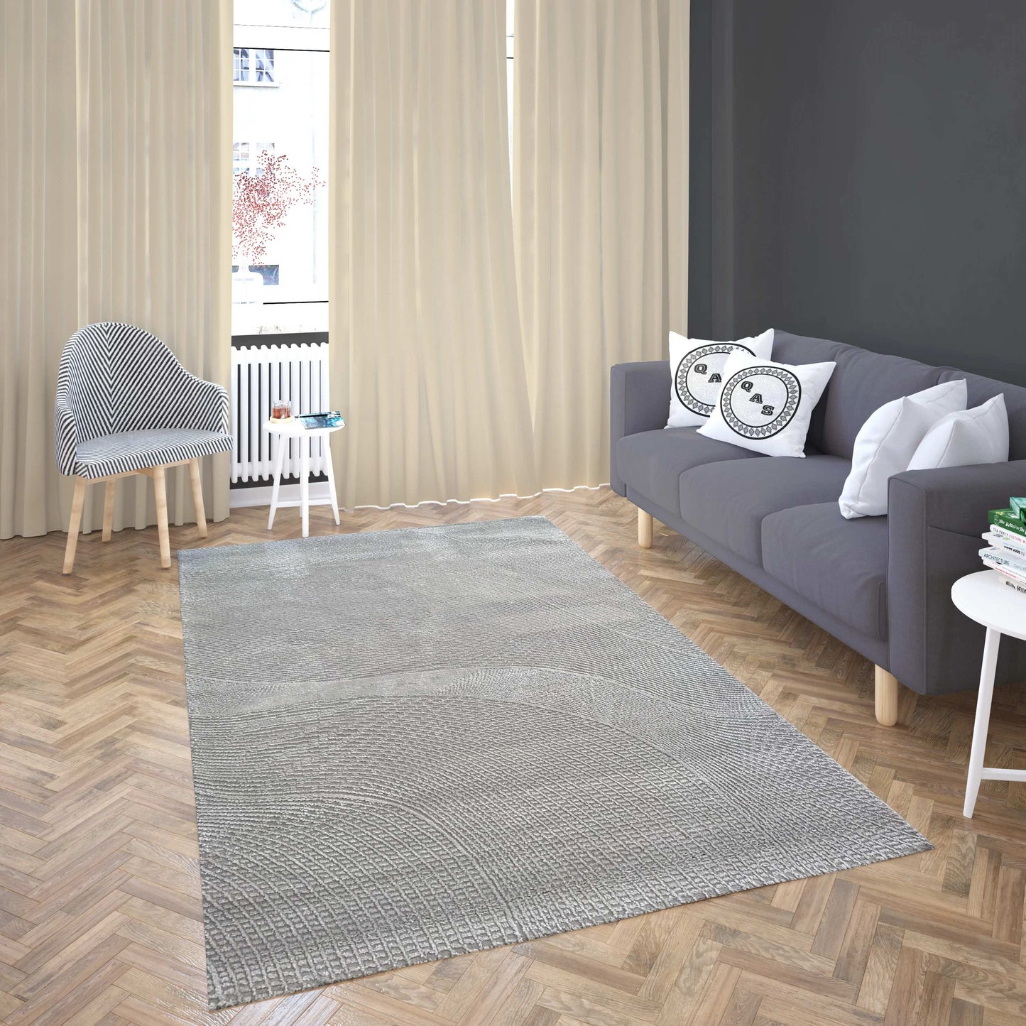 Sign 32, Recycled Patterned Carpet