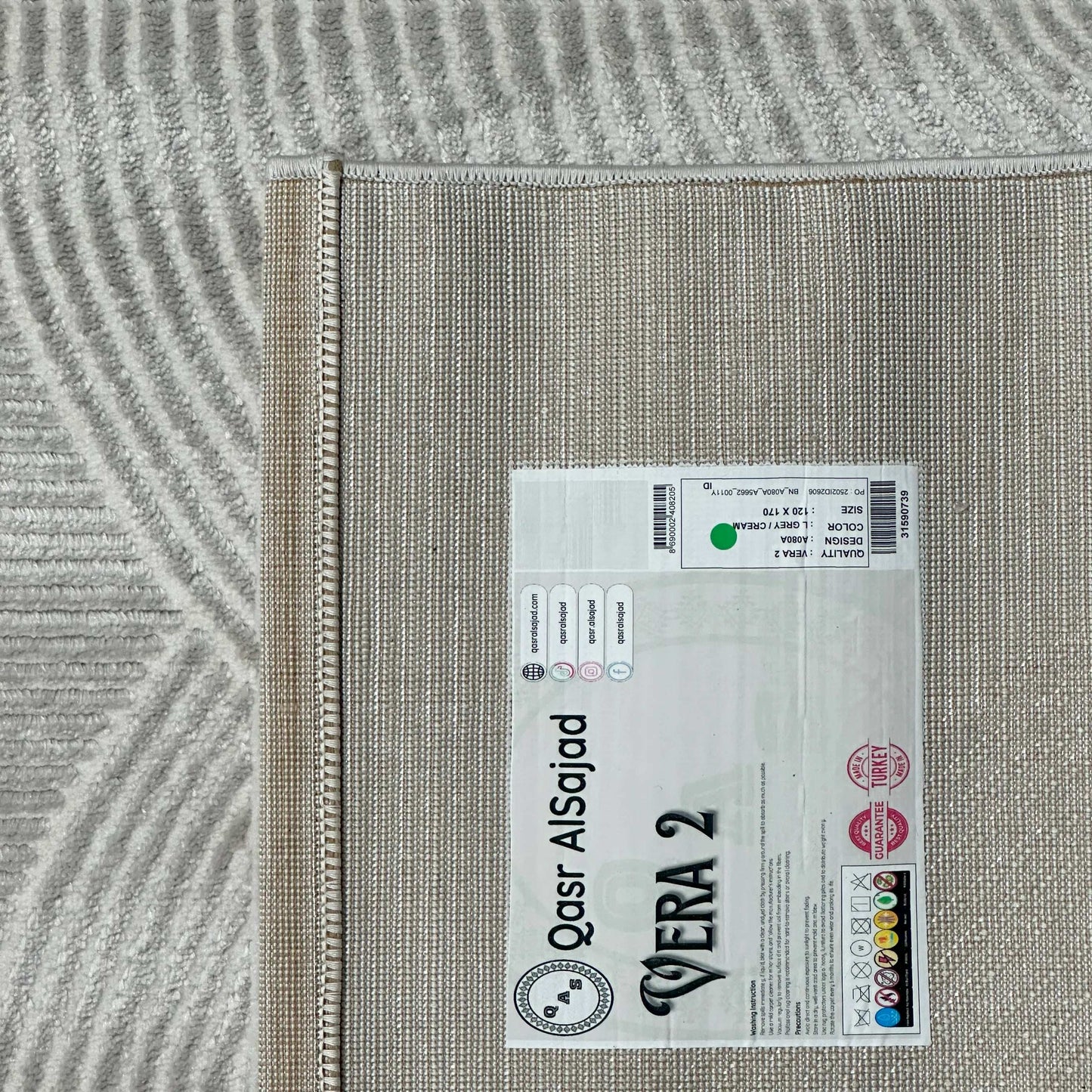Vera 2 Patterned Carpet, A080A