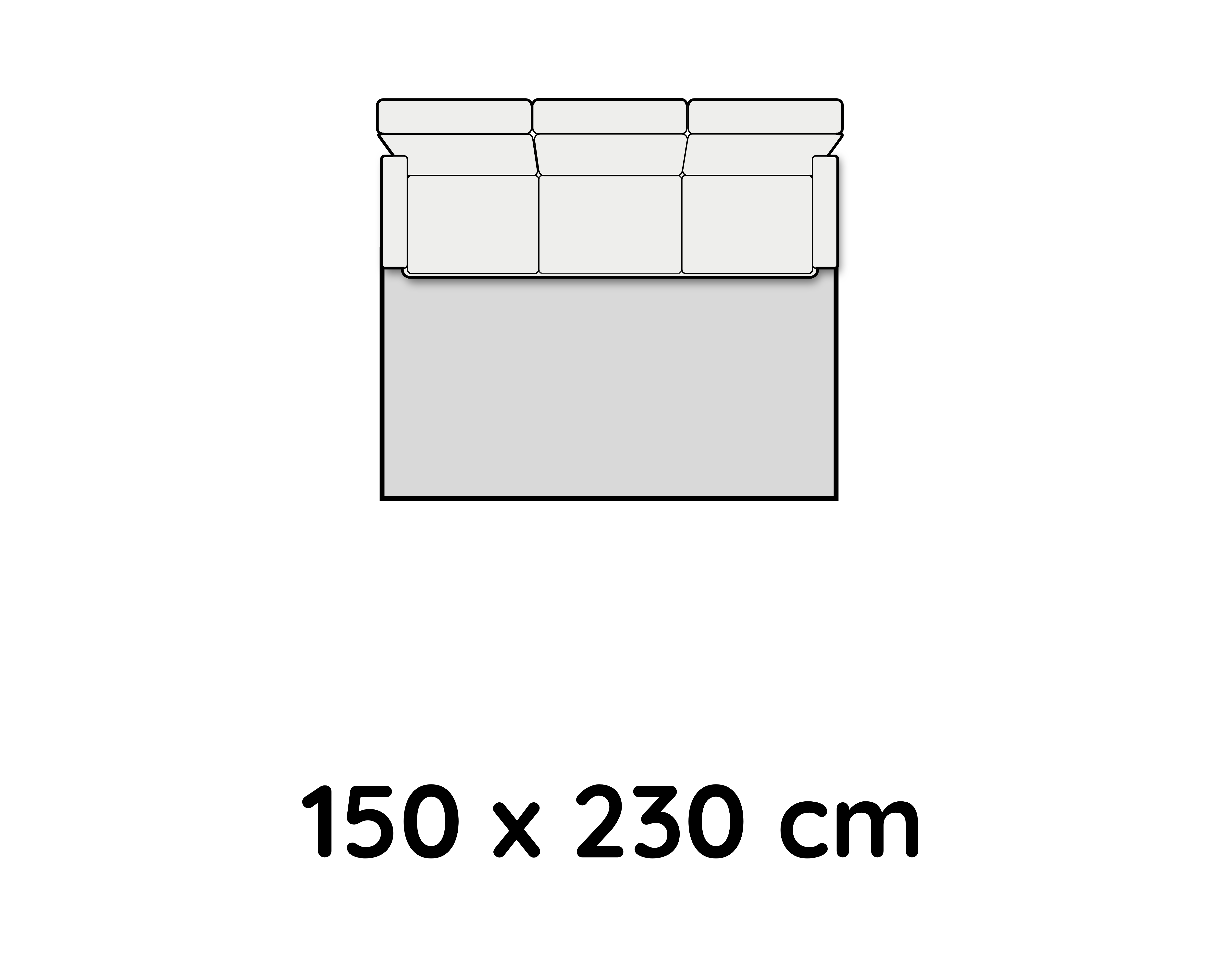 150 x 230 cm